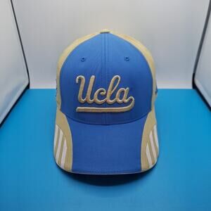 UCLA Bruins adidas Embroidered Adjustable Flexfit OSFA Hat Cap Blue & Gold